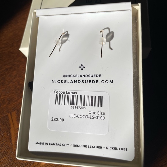 NWT Nickle & Suede Cocoa Lunas - Picture 2 of 2